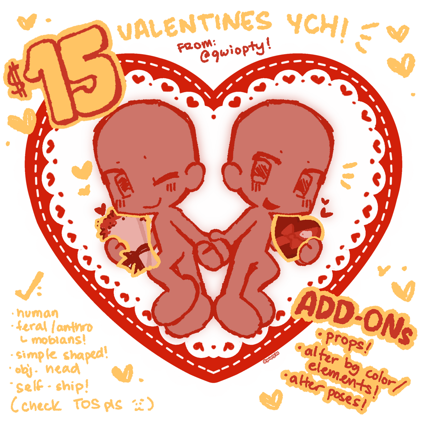 VALENTINE'S YCH