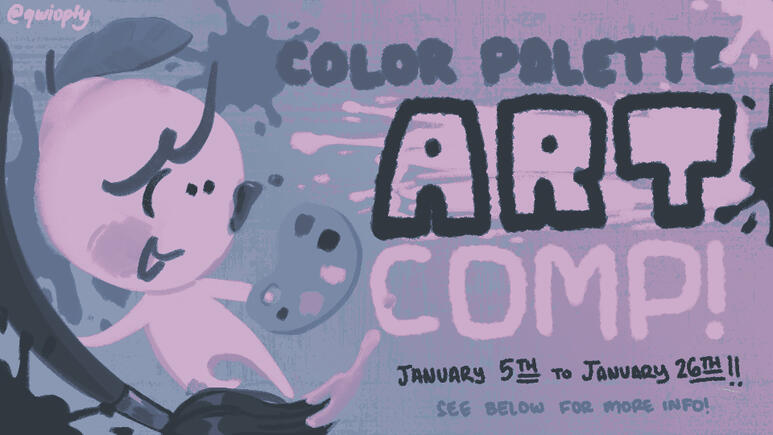 COLOR PALETTE ART COMP - JAN 2025
